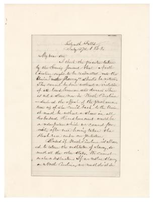 Lot #584 William Cullen Bryant: 