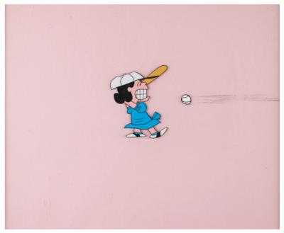 Lot #567 Lucy production cel from a Peanuts cartoon - Image 2