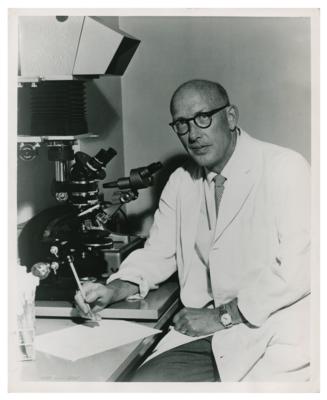 Lot #389 Edward L. Tatum Signed Photograph - Image 2