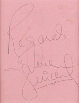 Lot #689 Gene Vincent Signature - Image 2