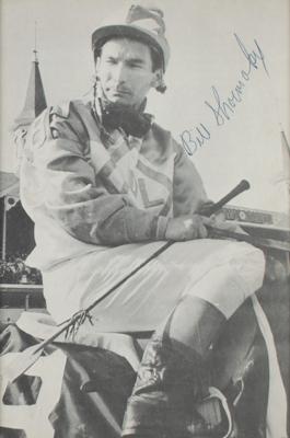 Lot #920 Willie Shoemaker Signed Photograph - Image 1