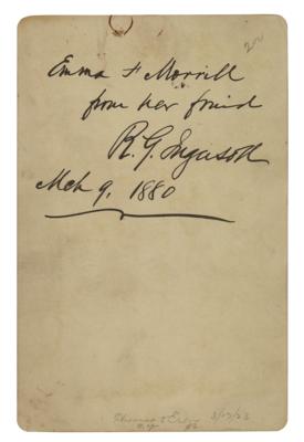 Lot #292 Robert G. Ingersoll Signed Photograph - Image 2