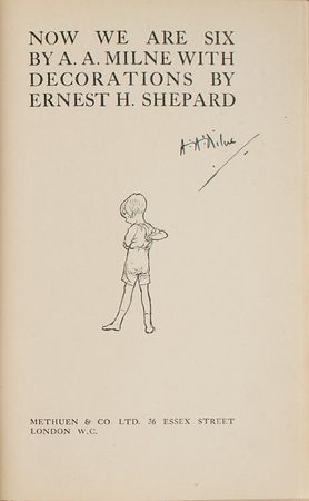 Lot #577 A. A. Milne Signed Book - Image 2