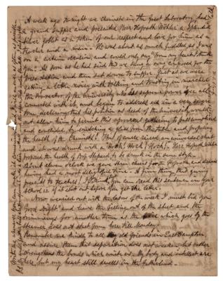 Lot #235 William S. Clark Autograph Letter Signed - Image 3