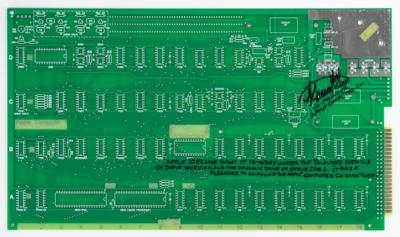 Lot #204 Apple: Ronald Wayne Signed Replica Apple-1 Board - Image 1