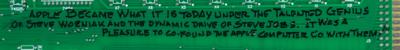 Lot #204 Apple: Ronald Wayne Signed Replica Apple-1 Board - Image 3