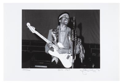 Lot #684 John Rowlands (4) Rock and Roll Signed Prints Prints - Image 1