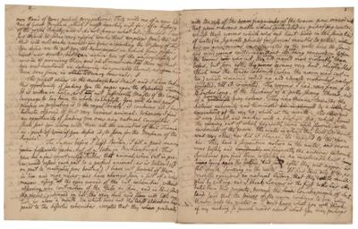 Lot #348 Peter Simon Pallas: Pallas dissects a water worm in 1766: 