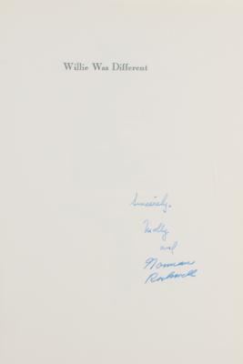 Lot #548 Norman Rockwell Signed Book - Image 2