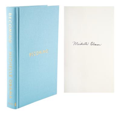 Lot #118 Michelle Obama Signed Book - Image 1