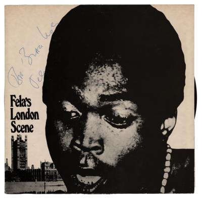 Lot #616 Fela Kuti Signed Album - Image 1