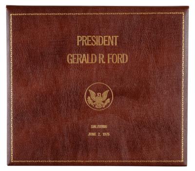 Lot #67 Gerald Ford Signed Photograph - Image 2