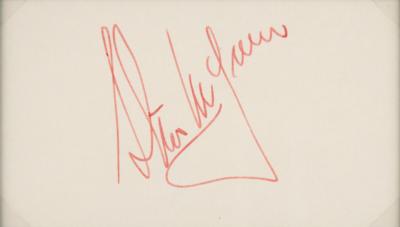 Lot #703 Steve McQueen Signature - Image 2