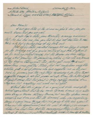 Lot #201 Robert Stroud Autograph Letter Signed - Image 1