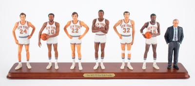 Lot #910 NY Knicks: 1972-73 Danbury Mint Statues Figurines - Image 1