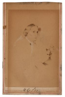 Lot #433 Mary Custis Lee Signed Photograph - Image 1