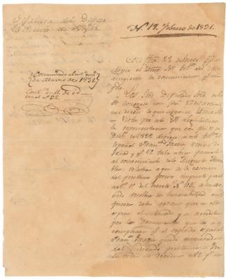 Lot #194 Ramon Musquiz (4) Letters Signed - Image 3