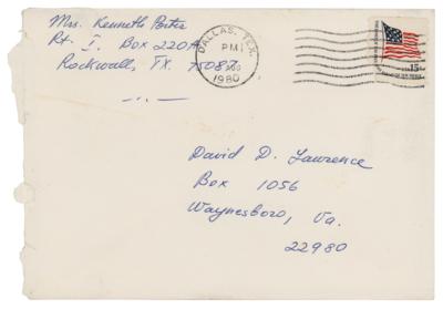 Lot #198 Marina Oswald: The assassin's widow declines to sign: 