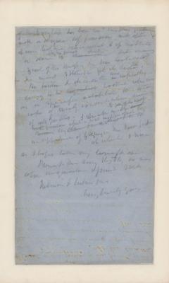 Lot #8 Martin Van Buren Handwritten Manuscript on J. Q. Adams - Image 16