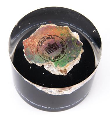 Lot #212 Berlin Wall Remnant Presentation - Image 1