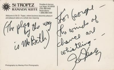 Lot #595 Ken Kesey Signature - Image 1