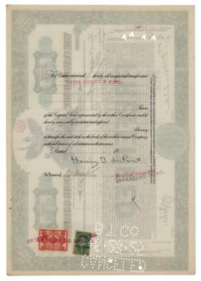 Lot #257 Henry B. du Pont and Fred Fisher Document Signed - Image 2