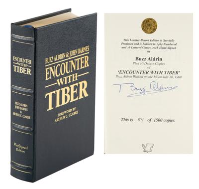 Lot #465 Buzz Aldrin Signed Book - Image 1