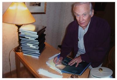 Lot #465 Buzz Aldrin Signed Book - Image 4