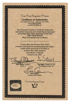 Lot #466 Buzz Aldrin Signed Book - Image 5