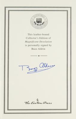 Lot #467 Buzz Aldrin Signed Book - Image 2