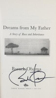 Lot #117 Barack Obama Signed Book - Image 2
