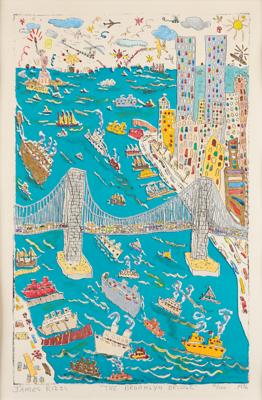 Lot #547 James Rizzi Signed Lithograph - Image 1
