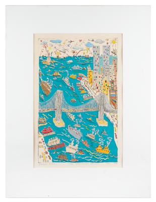 Lot #547 James Rizzi Signed Lithograph - Image 2