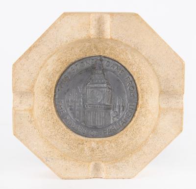 Lot #220 British Houses of Parliament Relic Ashtray - Image 1