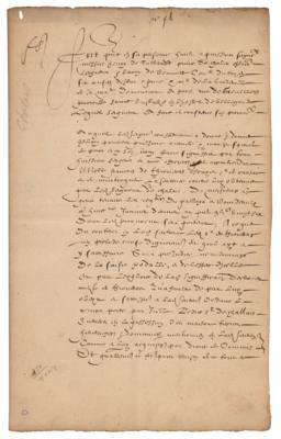 Lot #233 Henri de Talleyrand-Périgord, comte de Chalais Signed Letter - Image 1