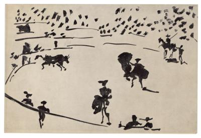 Lot #527 Pablo Picasso Signed Greeting Card - Image 2