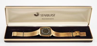 Lot #8062 Texas Instruments 1978 'Starburst' LCD Analog Watch - Image 2