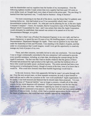 Lot #8038 Ronald Wayne Signed Limited Edition Typed Manuscript - Image 6