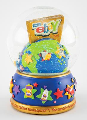 Lot #8065 Meg Whitman Signed 2003 eBay Snow Globe: Limited Edition No. 1 of 2000 - Image 1