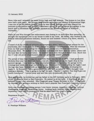 Lot #8018 Steve Jobs Signed 1971 High School Yearbook - Image 6