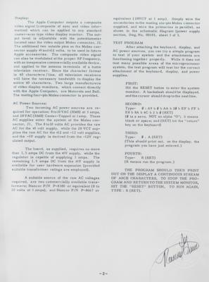 Lot #8024 Apple-1 Computer Operating Manual Page Proofs Signed by Ron Wayne - Image 3