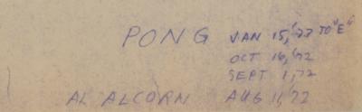 Lot #8009 Allan Alcorn: Original Pong Schematics (c. 1972) - Image 3