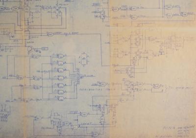 Lot #8009 Allan Alcorn: Original Pong Schematics (c. 1972) - Image 4