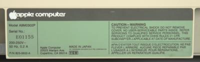 Lot #8051 Apple Color Plotter 410 - Image 6