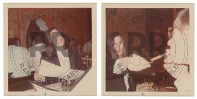 Lot #8019 Steve Jobs (2) Candid Photographs as a College Freshman with 1972 High School Yearbook - Image 1