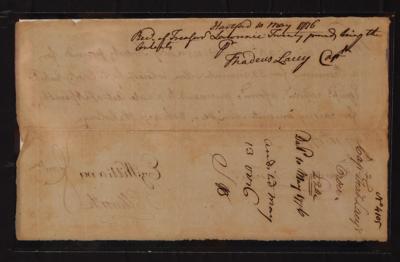 Lot #151 Oliver Ellsworth Document Signed - Image 4