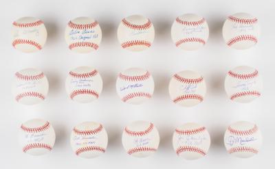 Lot #1057 NY Mets: Inaugural 1962 Team Signed Baseball Collection (55) - Image 4