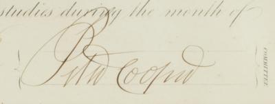 Lot #261 Peter Cooper Document Signed - Image 3