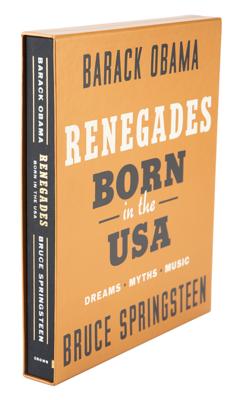 Lot #105 Barack Obama and Bruce Springsteen Signed Book - Image 4