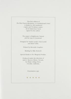 Lot #71 Gerald Ford Signed Book - Image 3